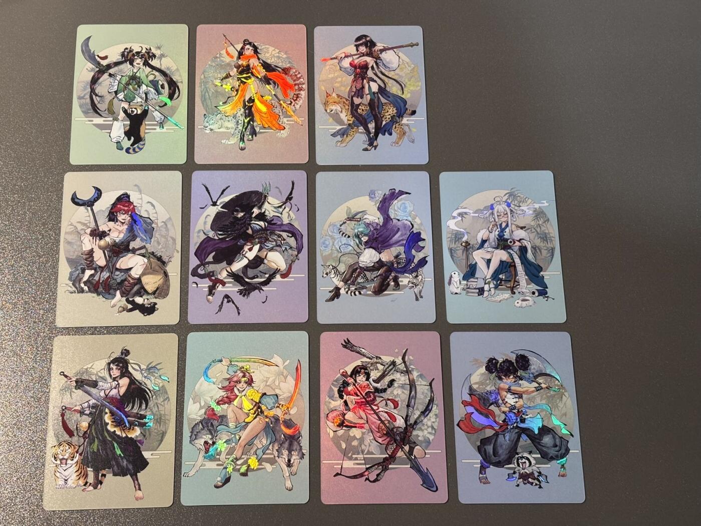 阿拉巴斯坦 小王子精品卡牌拍卖第三场  启读 梦水浒朝圣者 彩闪11张全