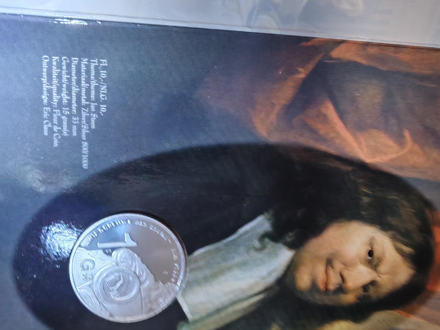 长老汇龙年精选第三十三场拍卖 1998荷兰10盾银币，卡装