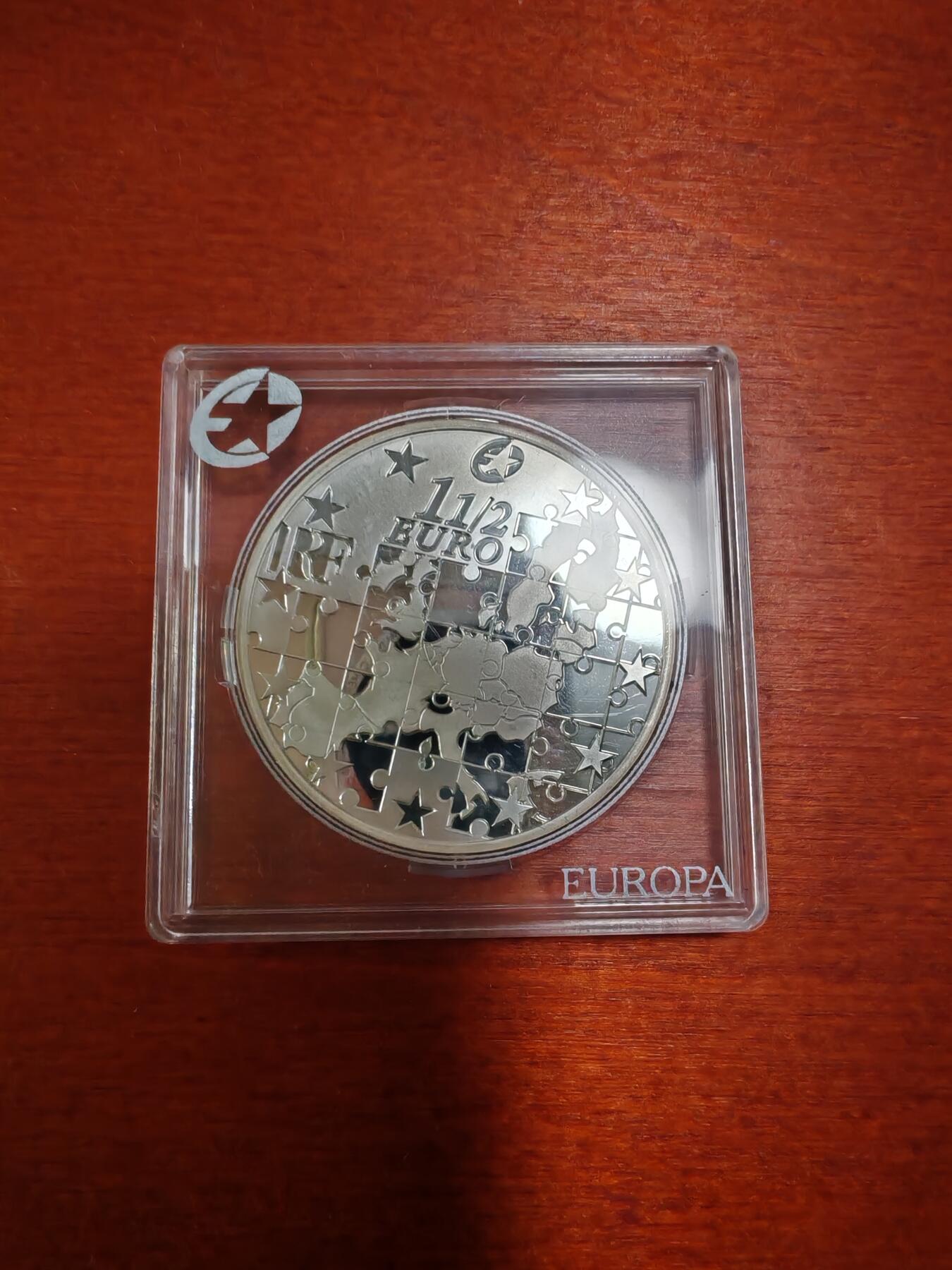 长老汇龙年精选第三十三场拍卖 2004法国1.5欧元精制银币（2）