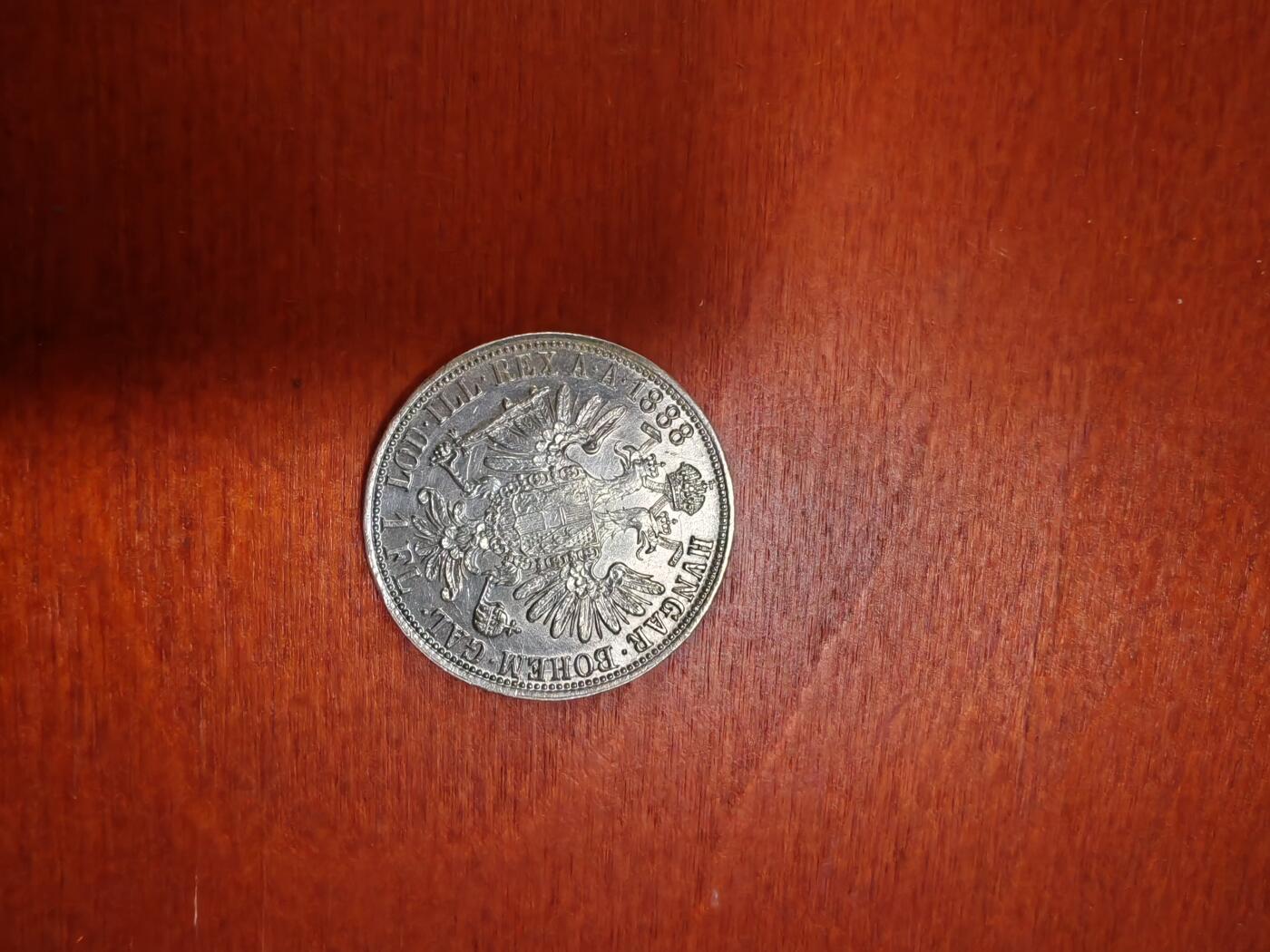 长老汇龙年精选第三十三场拍卖 1888奥地利1弗洛林银币，未流通品