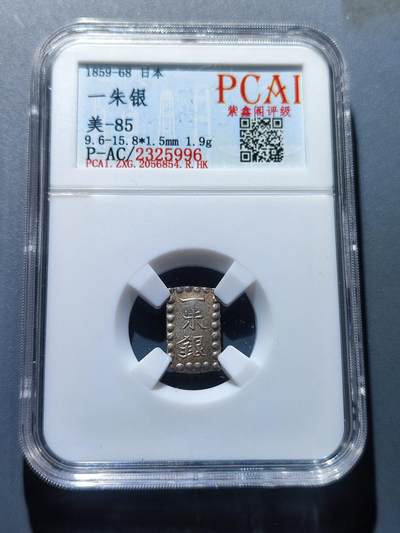 PCAI钱币4-101钱币专场 - 日本一朱银银币