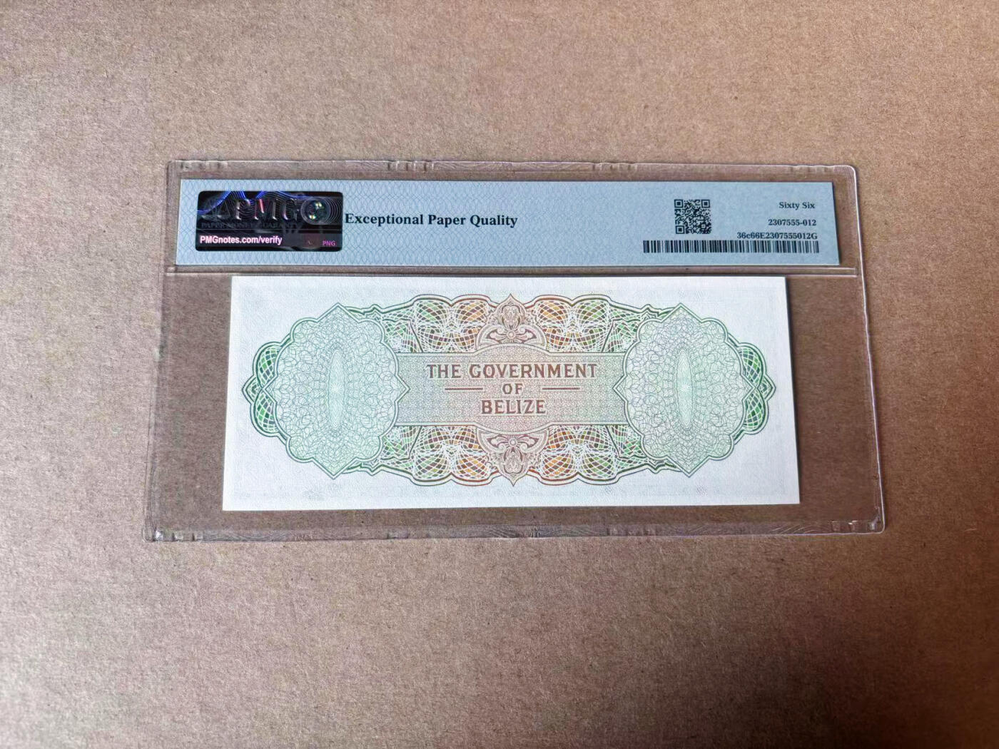 【Blue Auction】✨世界纸币精拍第591期【精】    【无47】伯利兹 1976年10元高值 BWC出品 大冠女王 PMG66EPQ 