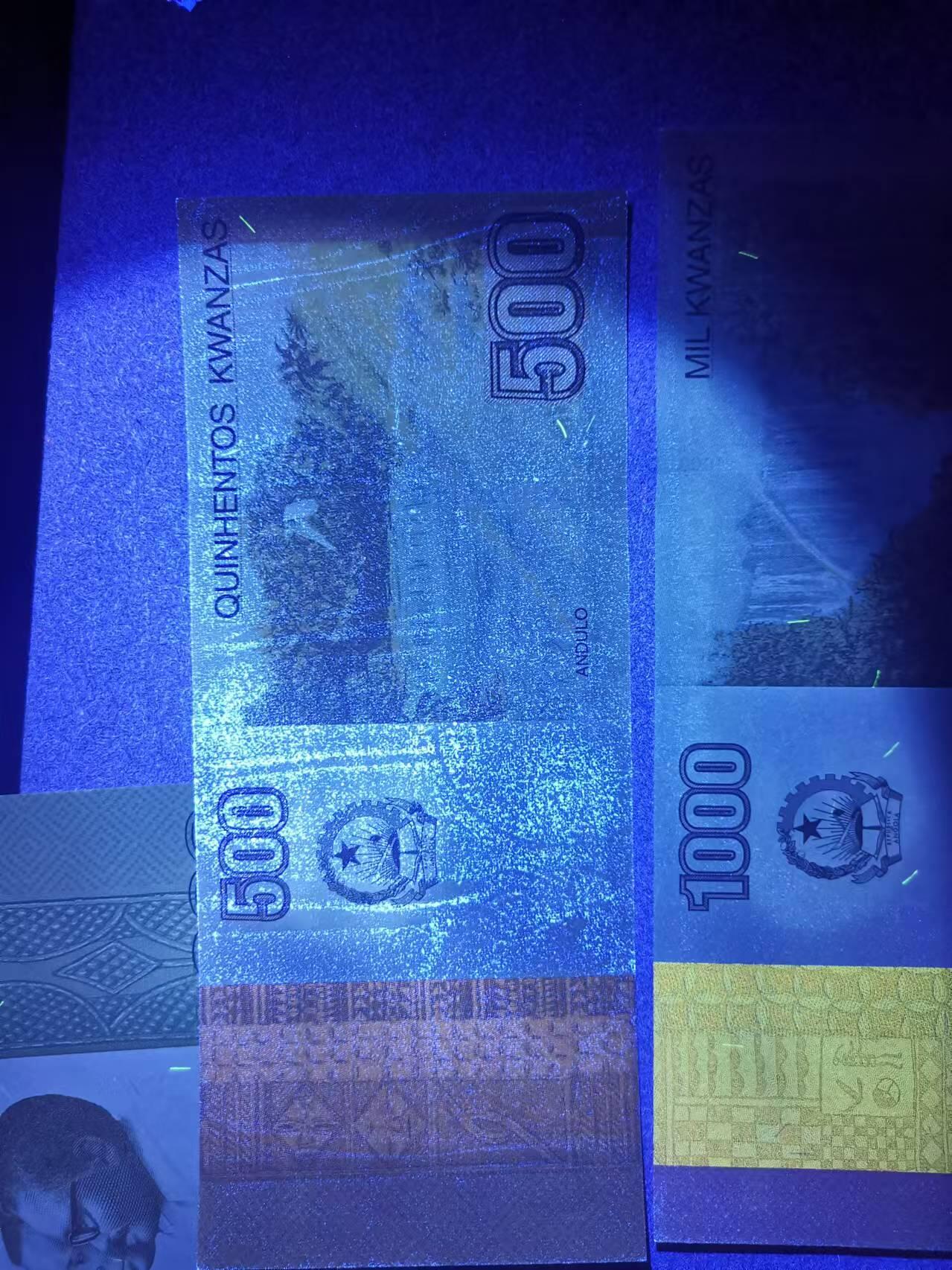 【Blue Auction】✨世界纸币精拍第591期【精】 【一组4张含无47】安哥拉10-2000科瓦查 UNC/UNC-