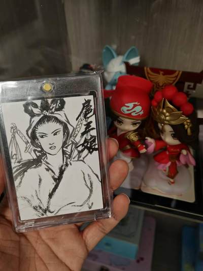 秋原瞳小店4期神魔志（火锅，麻辣烫，爱自由） - 权迎东水墨手绘卡