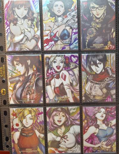 卡玩燎原阿毛奇点各家卡牌 藏无缺璇哥女神卡第二季1-6弹全54张粗闪卡