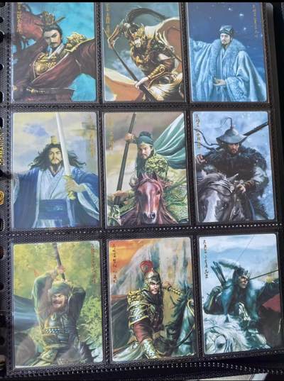 卡玩燎原阿毛奇点各家卡牌 原版纱布闪神绣水浒超值大全套