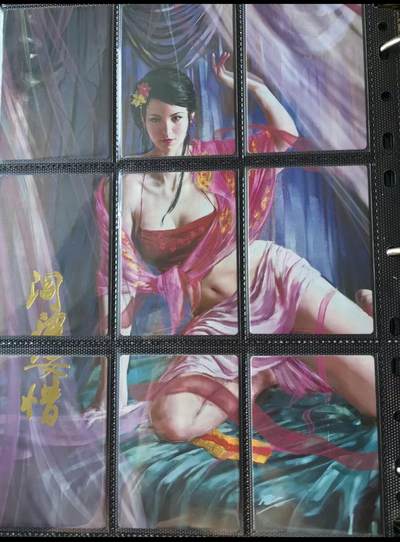 卡玩燎原阿毛奇点各家卡牌 原版纱布闪神绣水浒超值大全套