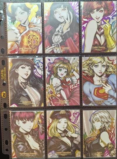 卡玩燎原阿毛奇点各家卡牌 藏无缺璇哥女神卡第二季1-6弹全54张粗闪卡