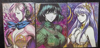 卡玩燎原阿毛奇点各家卡牌 藏无缺璇哥女神卡9张钻闪工艺