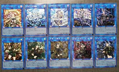 卡玩燎原阿毛奇点各家卡牌 奇点卡牌粗闪10张如图