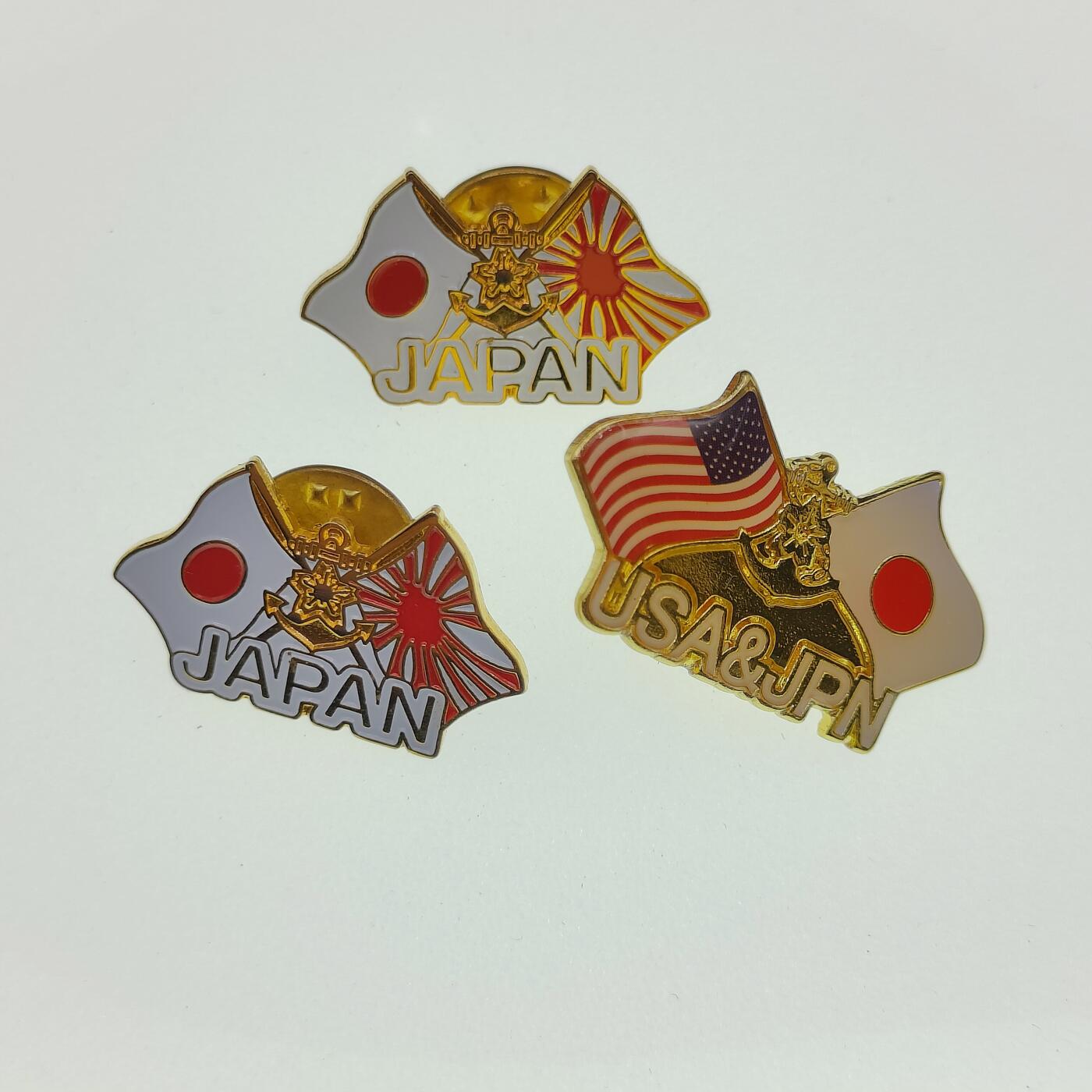 全场0元起拍 第216期 咸鱼国勋章拍卖专场 12月11日（周三）下午6：00开始 日本海自徽章三个