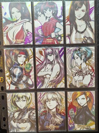 卡玩燎原阿毛奇点各家卡牌 藏无缺璇哥女神卡第二季1-6弹全54张粗闪卡