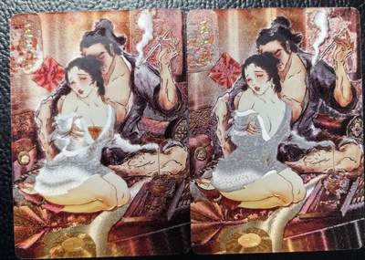 卡玩燎原阿毛奇点各家卡牌 燎原彤仙王六儿粗闪1对