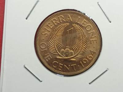 丝路打制货币及其它 塞拉利昂硬币1976