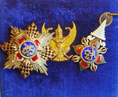 蜀地medal精品限时专场 - 泰王国特级王冠勋章男版  少见泰国高级章颁发量少，克重一百多超有手感