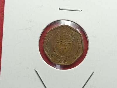 丝路打制货币及其它 博茨瓦纳硬币1998