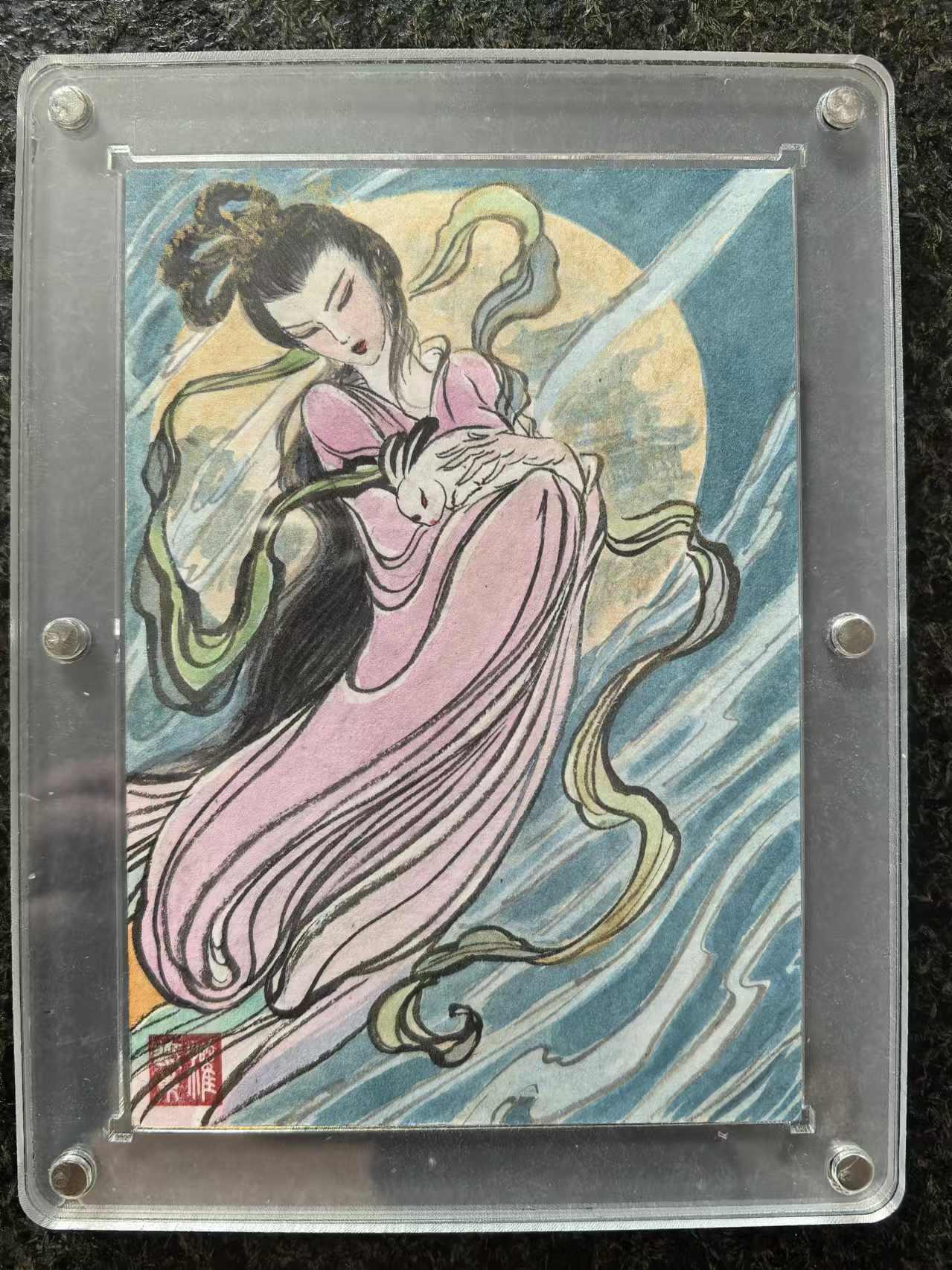 秋原瞳小店4期神魔志（火锅，麻辣烫，爱自由） 权迎东，嫦娥奔月手绘卡