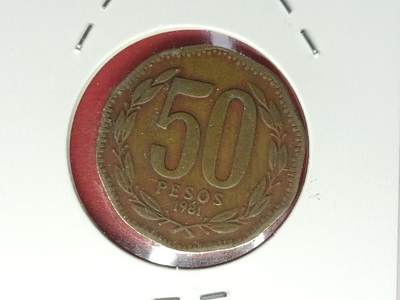 丝路打制货币及其它 智利硬币1981