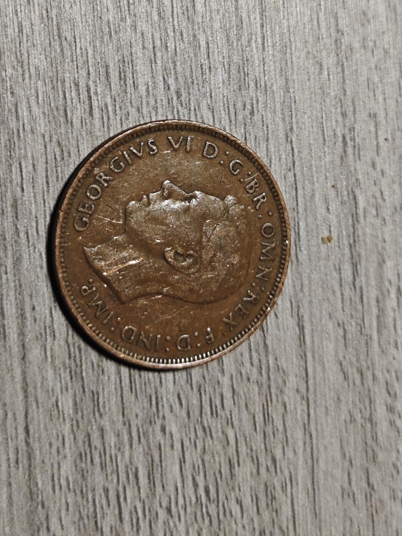 小小杂货铺16期，英系硬币、银币专场（无佣金） 英国一便士1945