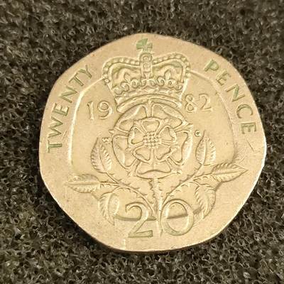 猩哥外币小铺➨【第51场】 - 英国20便士