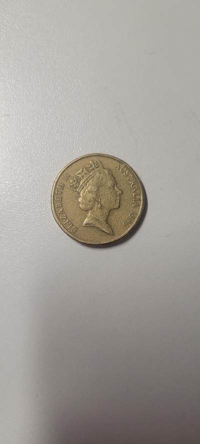 2024第二十三期 澳大利亚1元铜币纪念币 1996年国父帕克斯逝世百年 