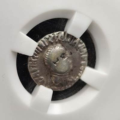 成斌钱币 12月9日新货大拍（预展4天） - 印度希腊王国阿波罗多托尔二世银币