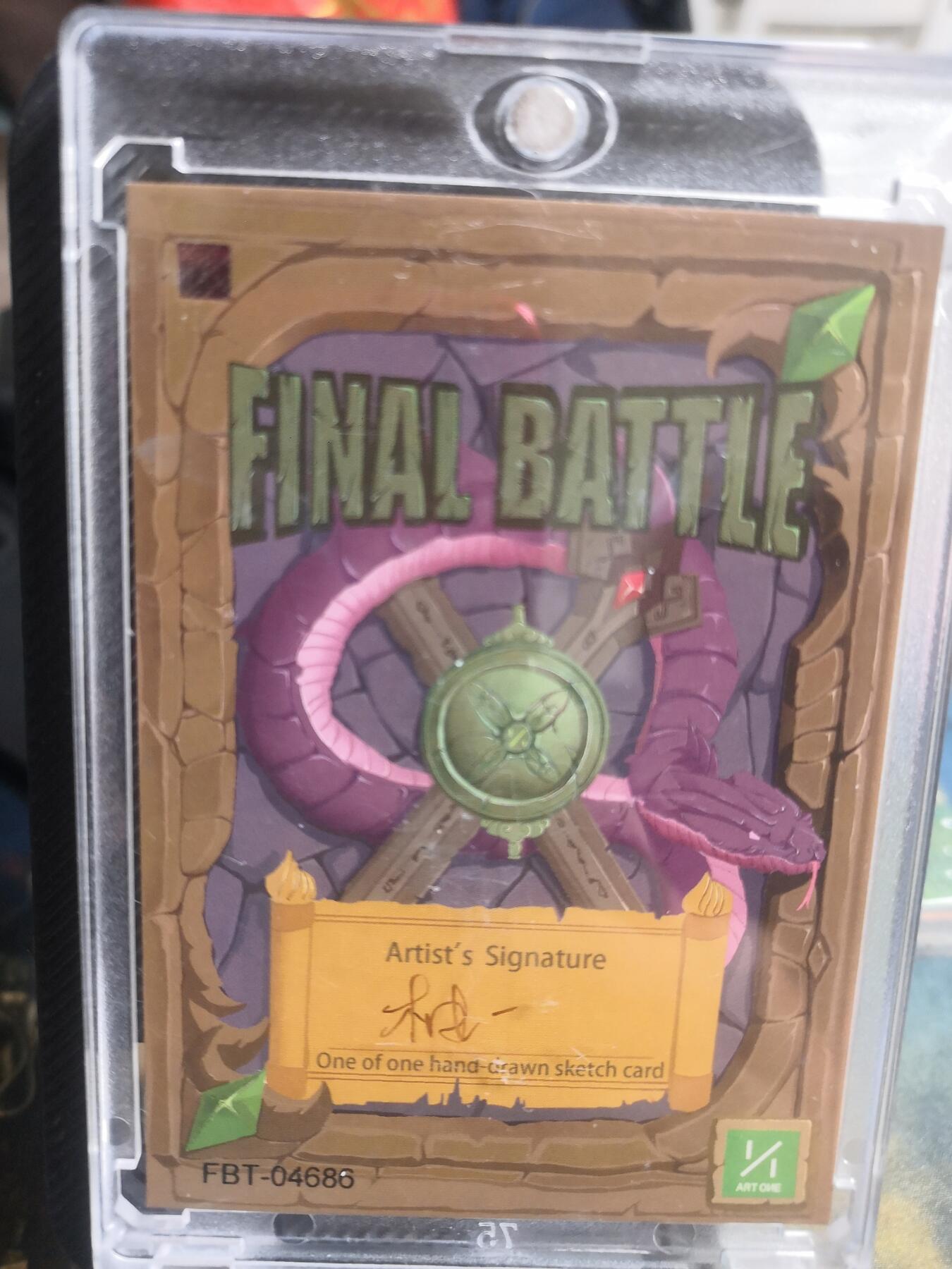 阳大大卡牌超级大甩拍第30期（固定周五晚上八点截拍，持续收拍品，进群福利早知道） 【手绘卡】战斗系列 知名画师柚一  百花公主