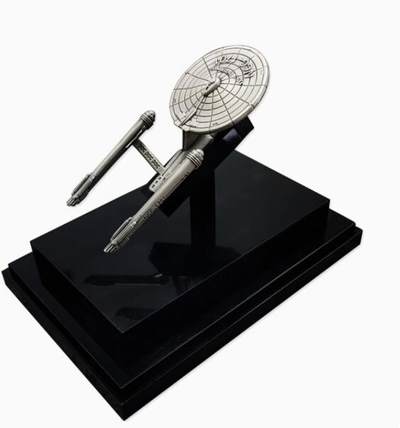 【海宁潮现货】萨摩亚2024年星际迷航飞船异形3盎司仿古纪念银币 【海宁潮现货】萨摩亚2024年星际迷航飞船异形3盎司仿古纪念银币