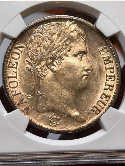 NGC-MS62法国1812年拿破仑一世5法郎金币 - NGC-MS62法国1812年拿破仑一世5法郎金币
