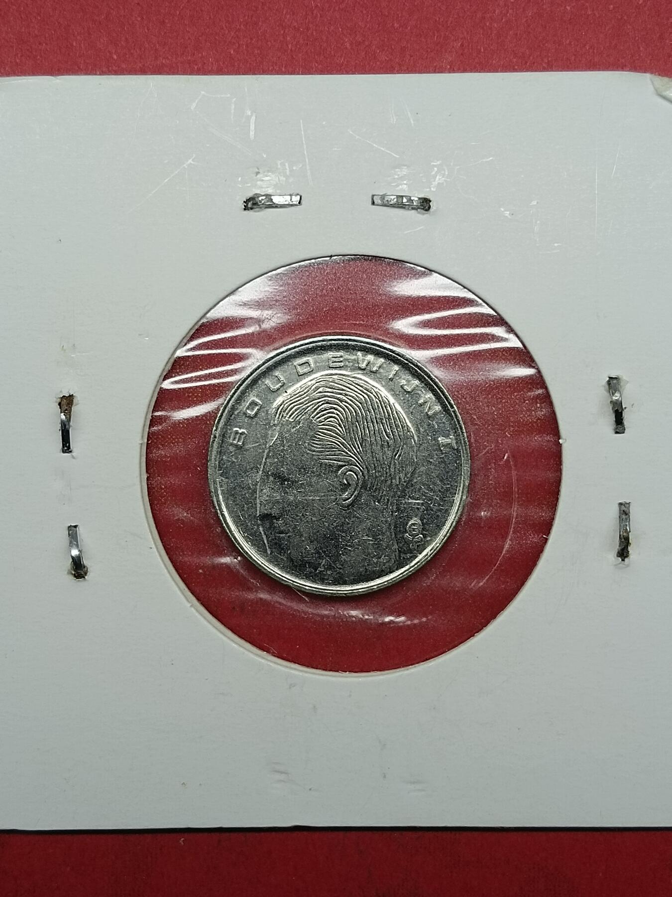 吉祥压岁钱外国硬币第35场 比利时硬币1990