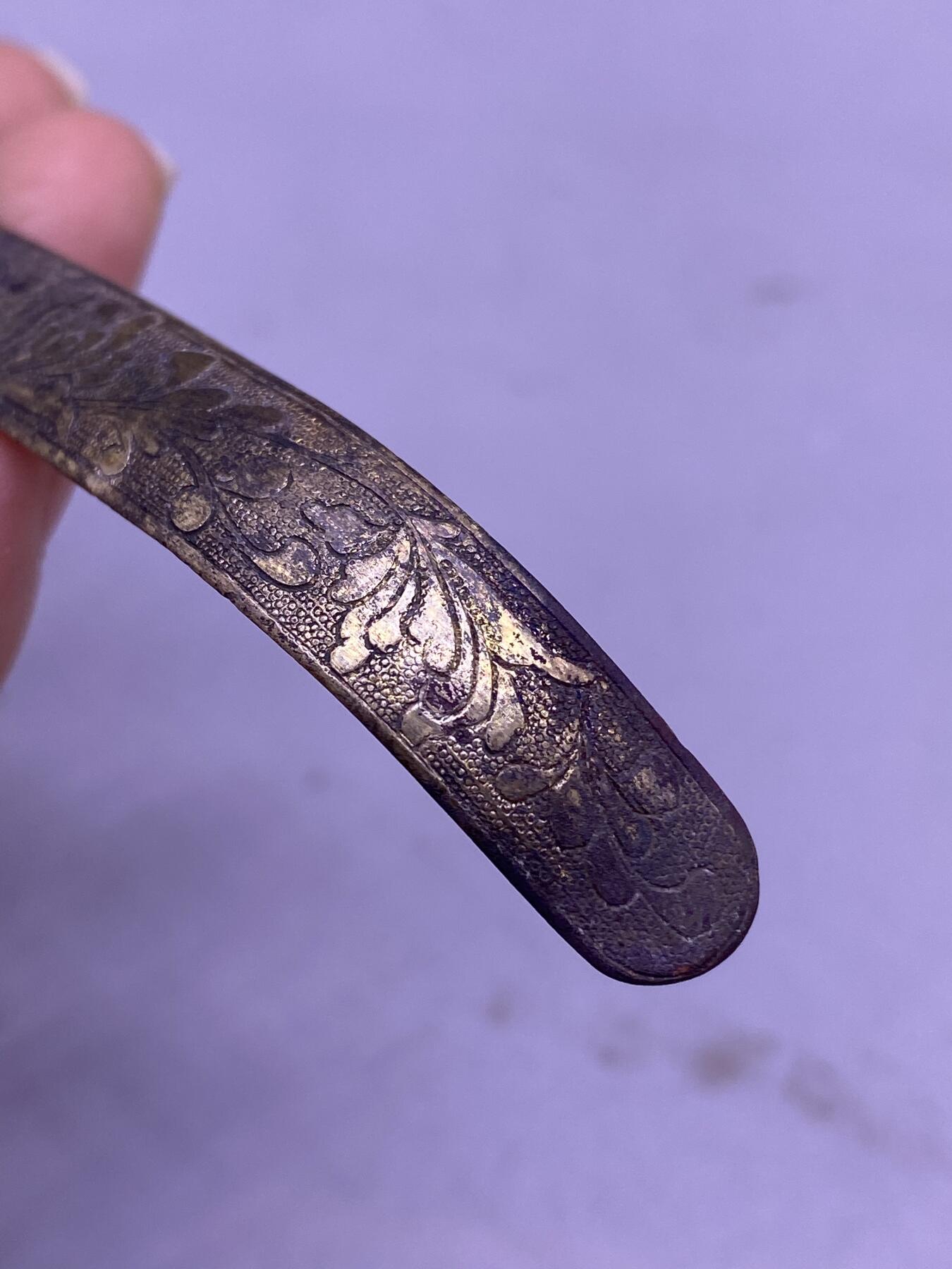 老银鎏金福寿花卉簪子，尺寸12.6厘米，有款，品相如图，500包快递
