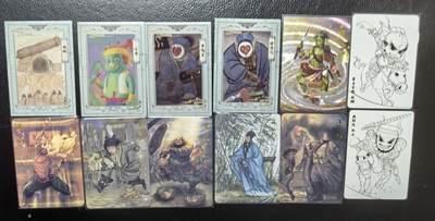 卡玩燎原阿毛奇点各家卡牌 水浒散卡40张如图