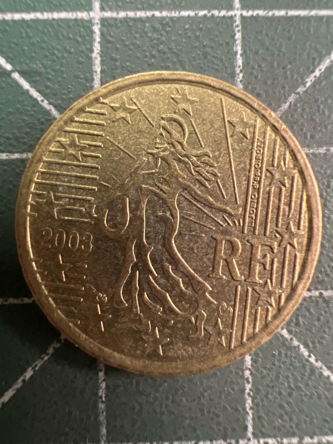 第780期  硬币专场 （无押金，捡漏，全场50包邮，偏远地区除外，接收代拍业务，本店十天发一次货） 法国10欧分