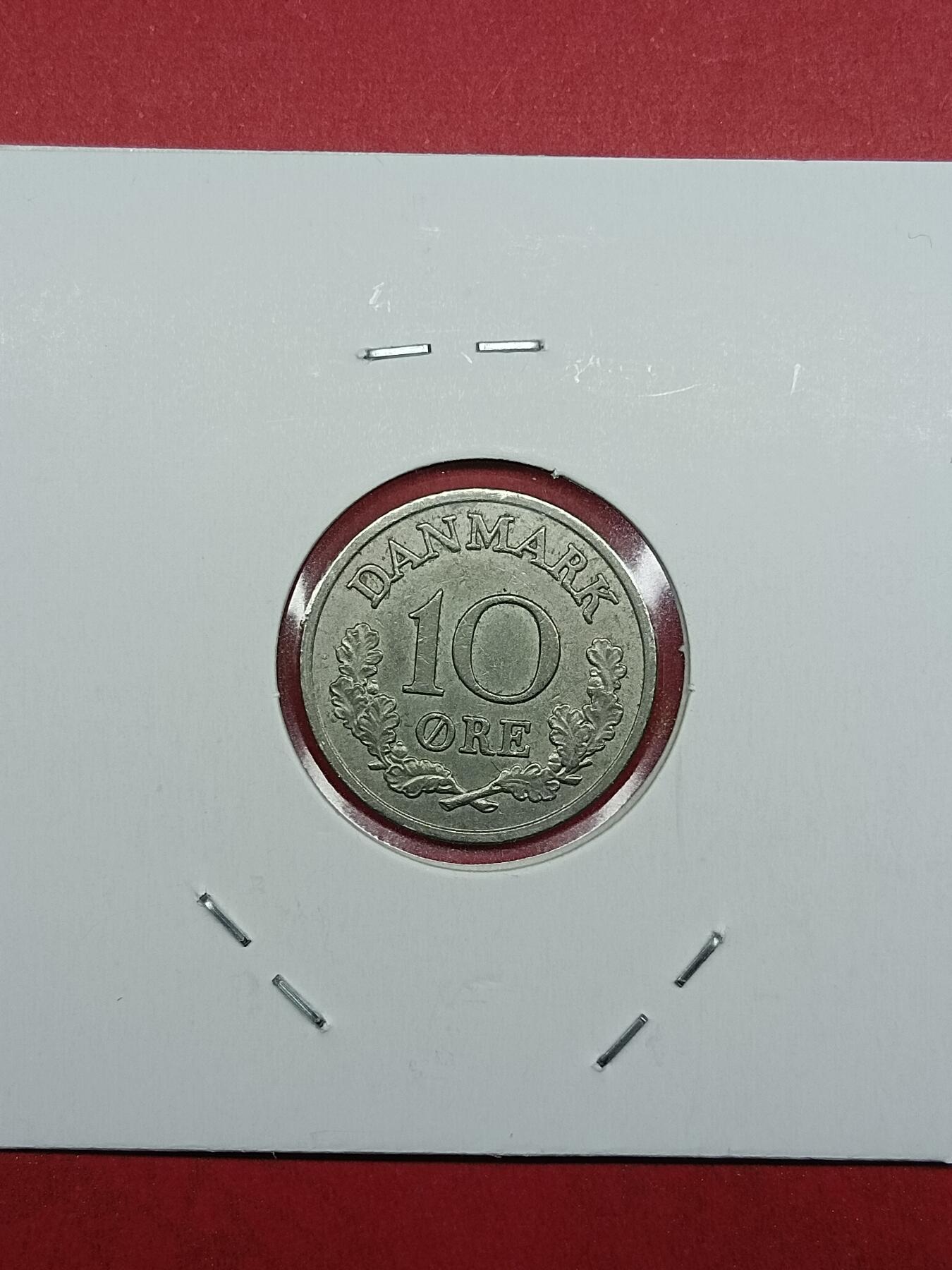 吉祥压岁钱外国硬币第35场 丹麦硬币1962