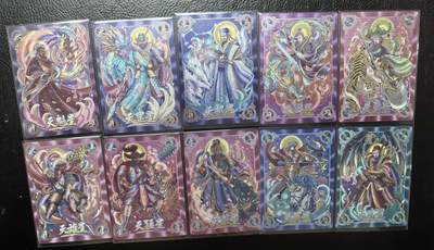 卡玩燎原阿毛奇点各家卡牌 水浒散卡40张如图