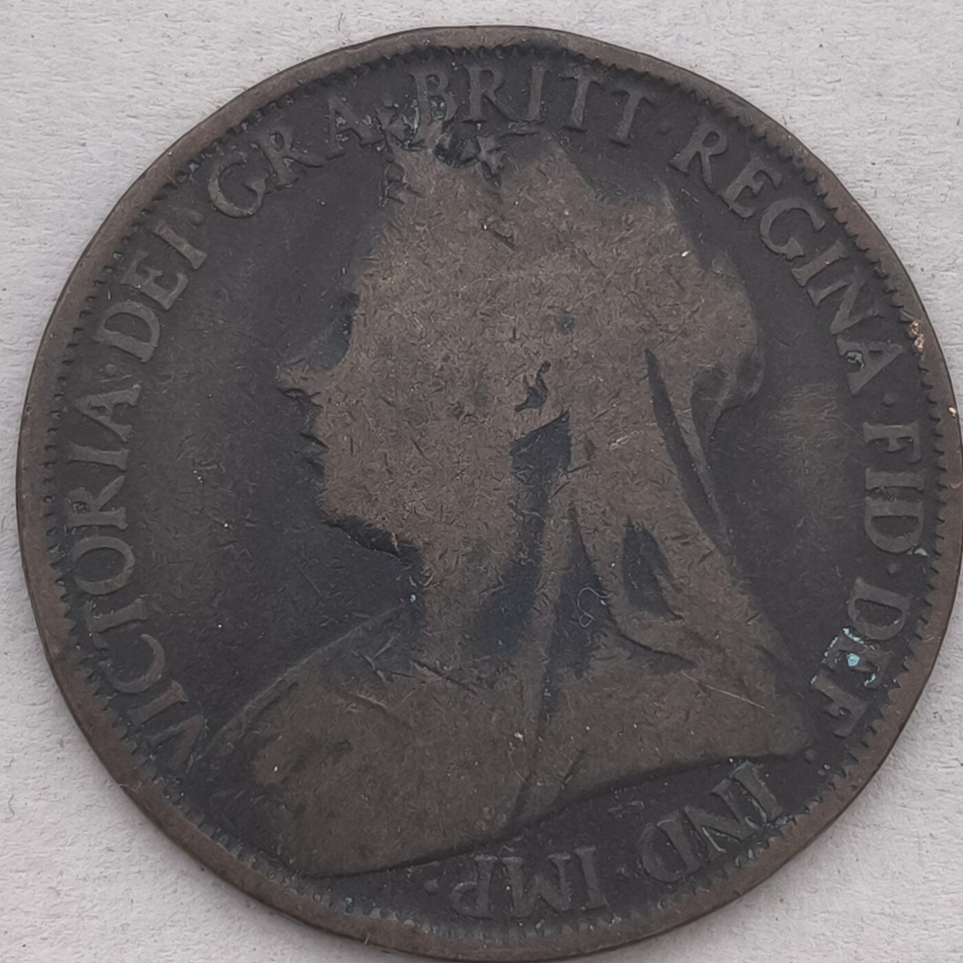 Krab外币市集Vol.3 英国维多利亚1897年1便士