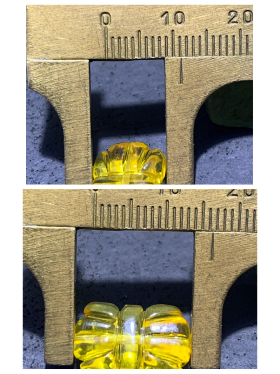 精美天然乌克兰原矿蜜蜡雕刻领结背云（板珠，吊坠)一个，