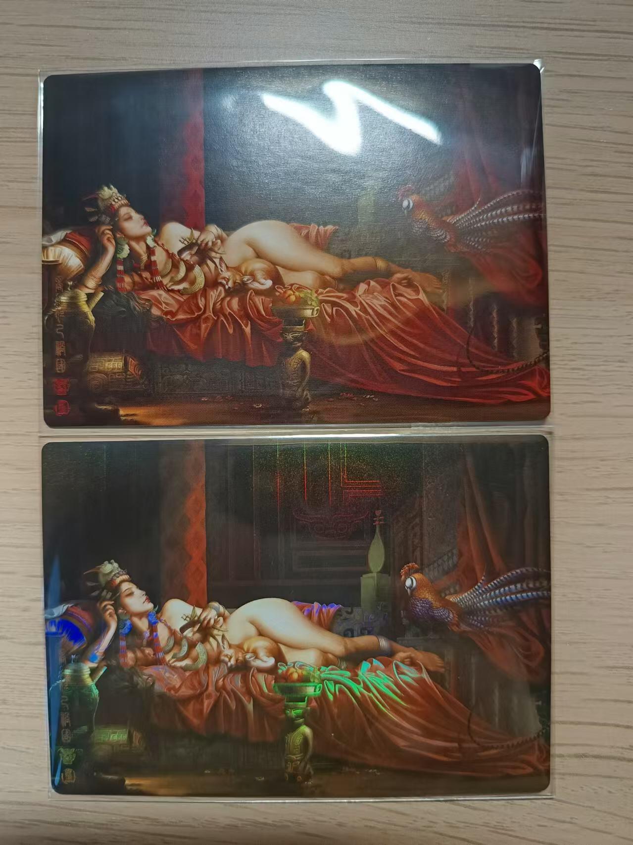 阳大大卡牌超级大甩拍第30期（固定周五晚上八点截拍，持续收拍品，进群福利早知道） 张墨一封神妲己两张，一张普卡一张彩闪