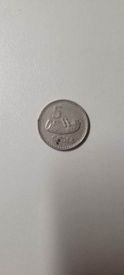 2024第二十三期 斐济5分硬币 