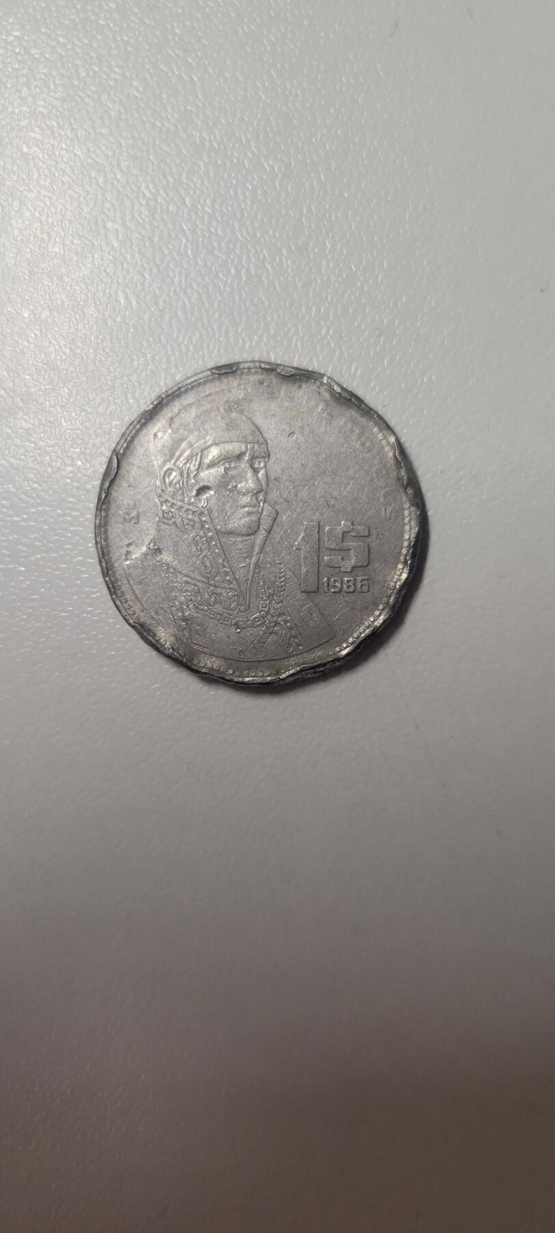 2024第二十三期 墨西哥1986年1比索