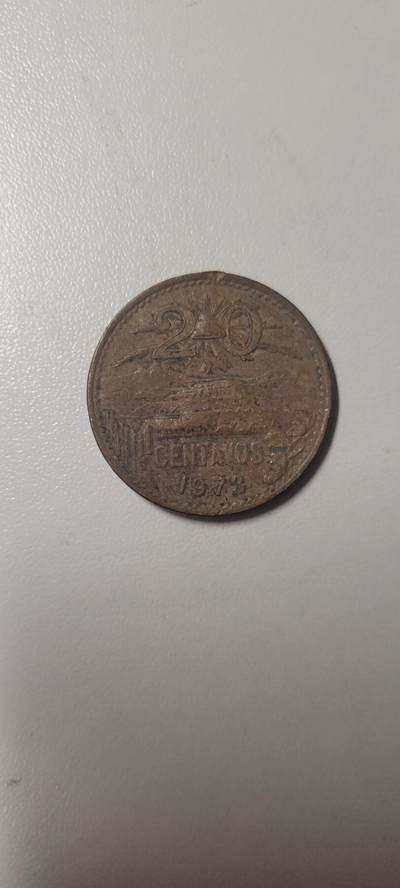 2024第二十三期 墨西哥1973年20分铜币