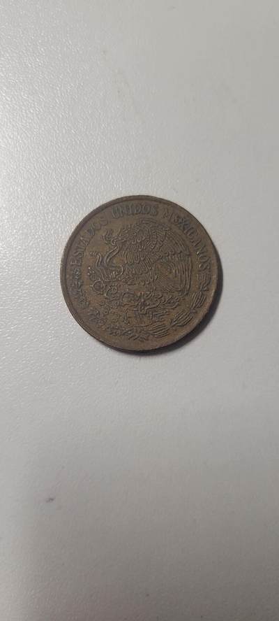 2024第二十三期 墨西哥1973年20分铜币