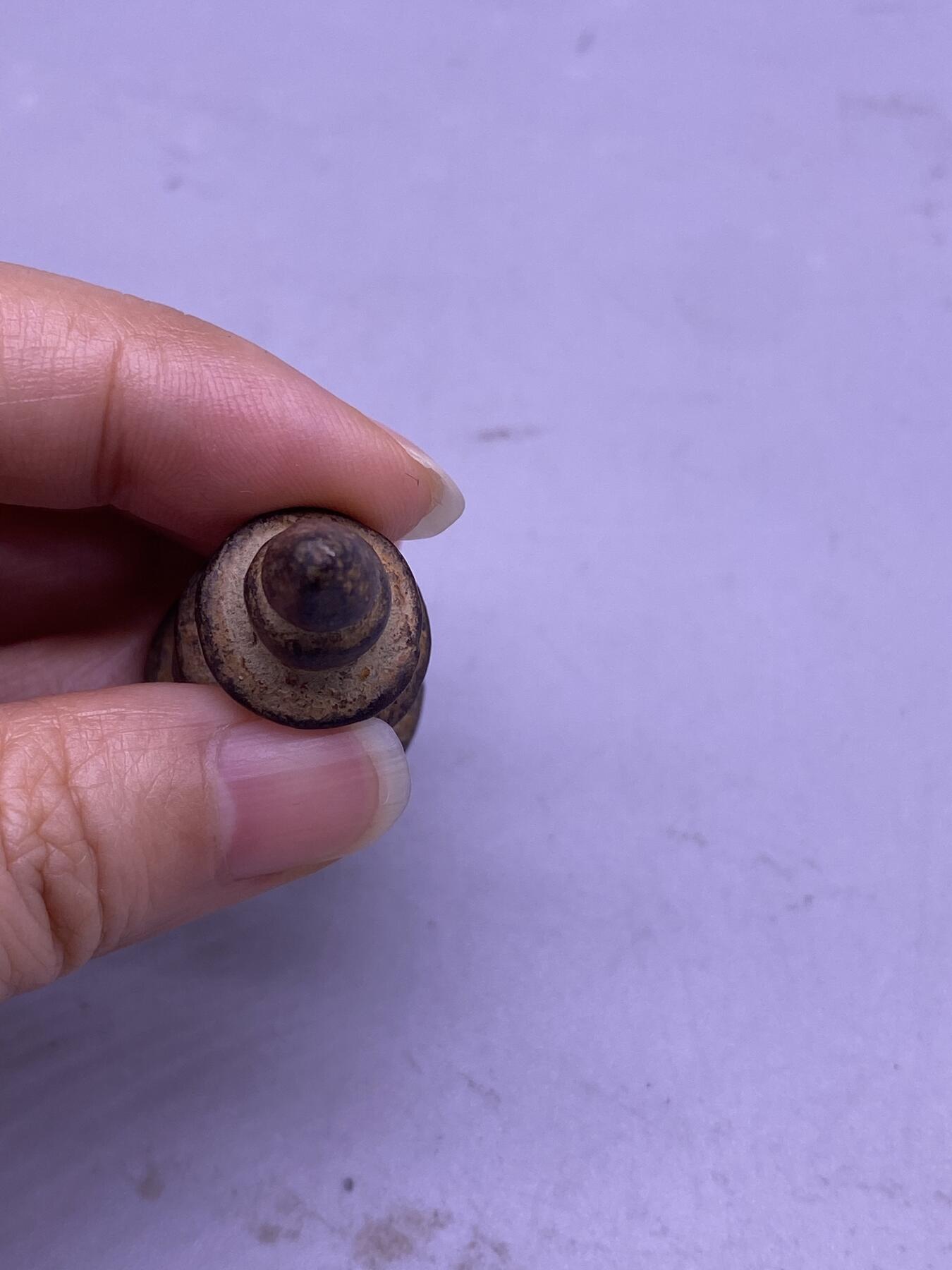 老铜佛塔，尺寸4.3厘米，品相如图，800包快递