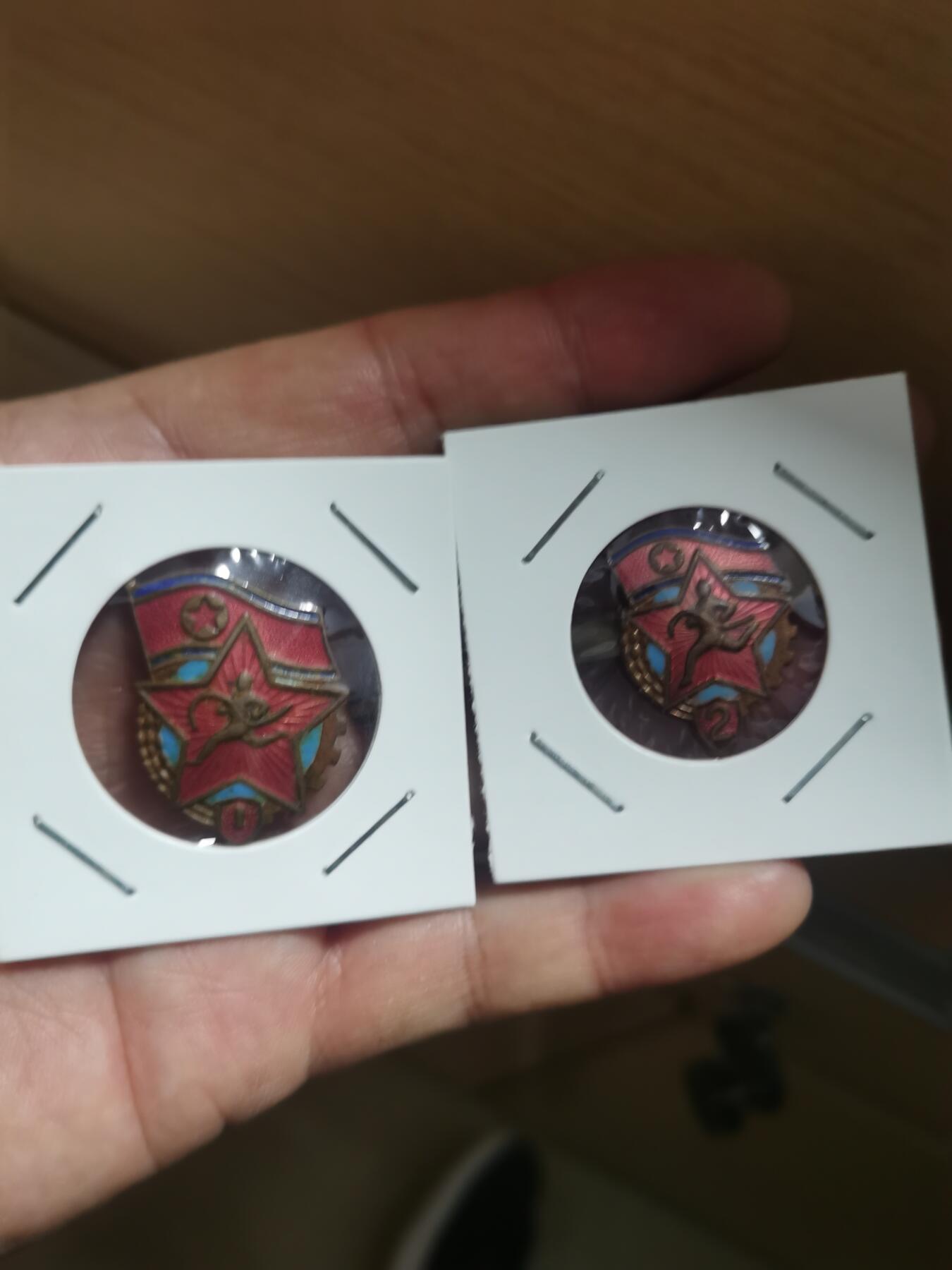 朝鲜小微章1级2级