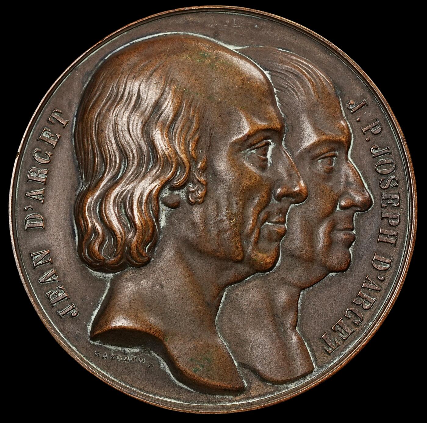 修遠堂世界钱币第五十期 全场包邮 1844年比利时人物纪念大铜章 50.65mm，62g