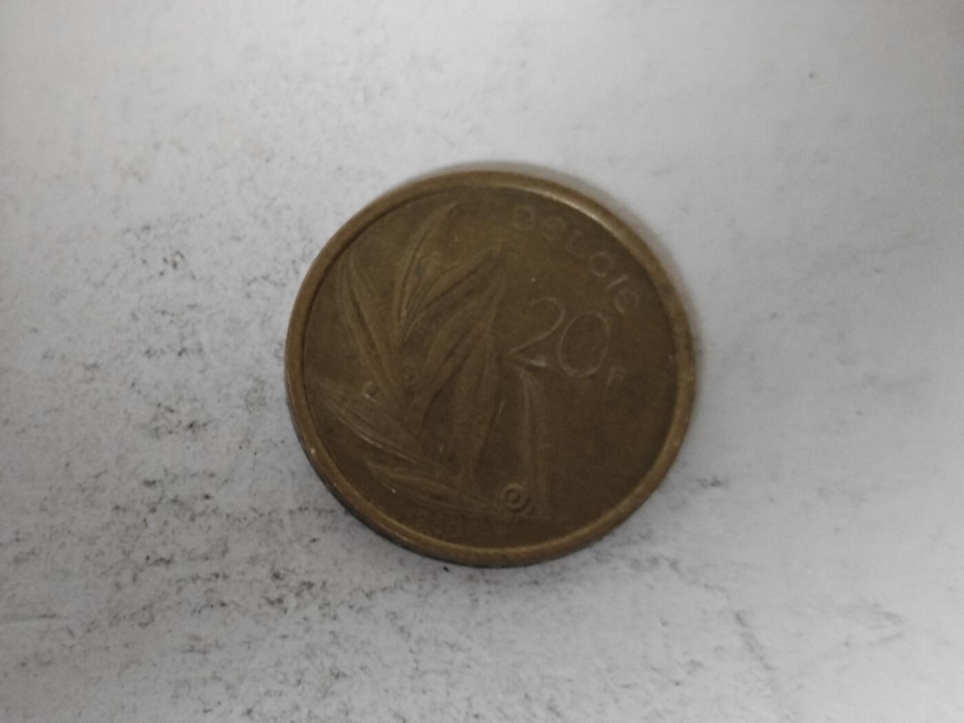 （全店满五十包邮）第14期 小精品、少见散币专场（有佣金） 比利时20法郎