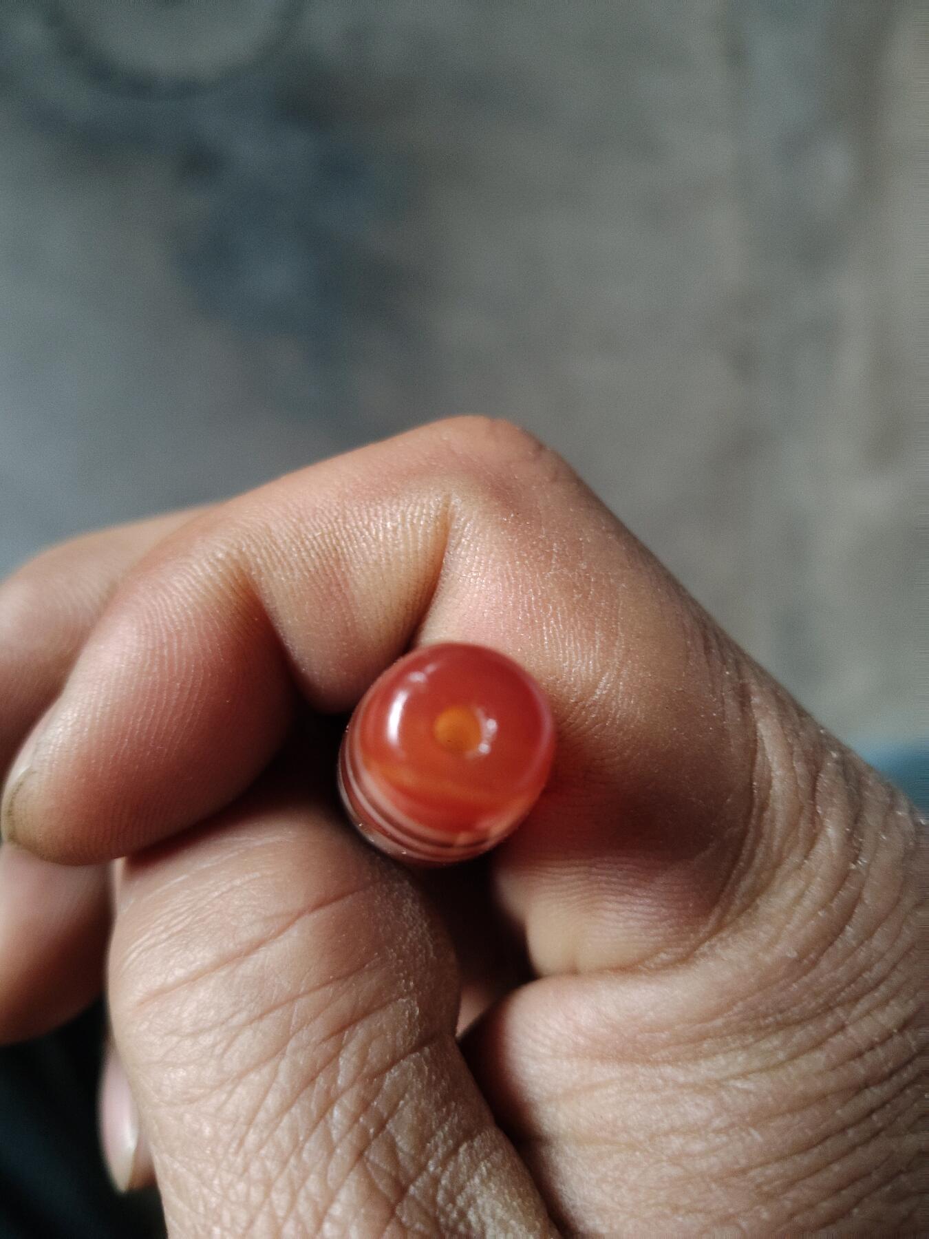 天珠专场 红肉六眼天珠