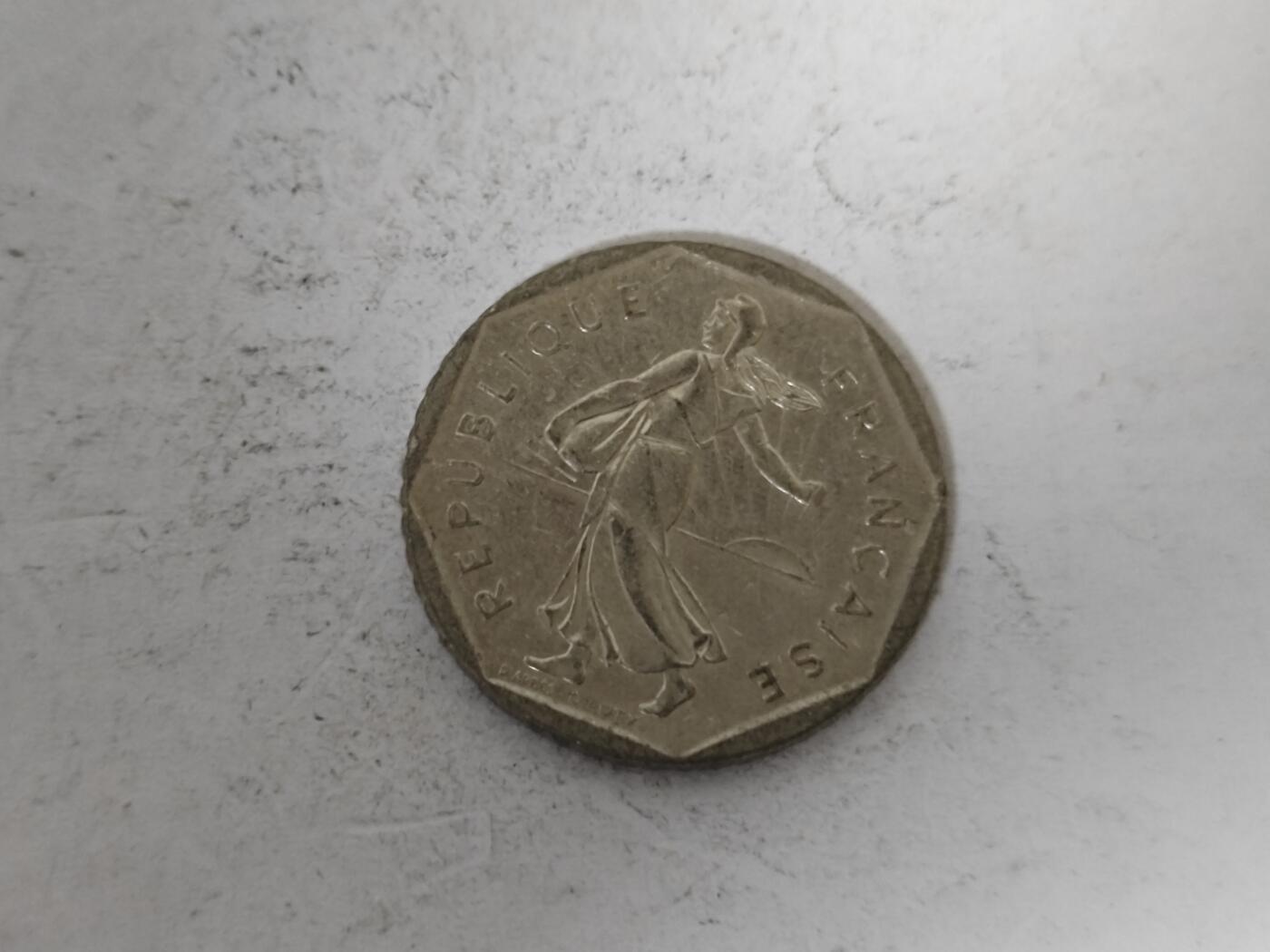 （全店满五十包邮）第14期 小精品、少见散币专场（有佣金） 法国两法郎