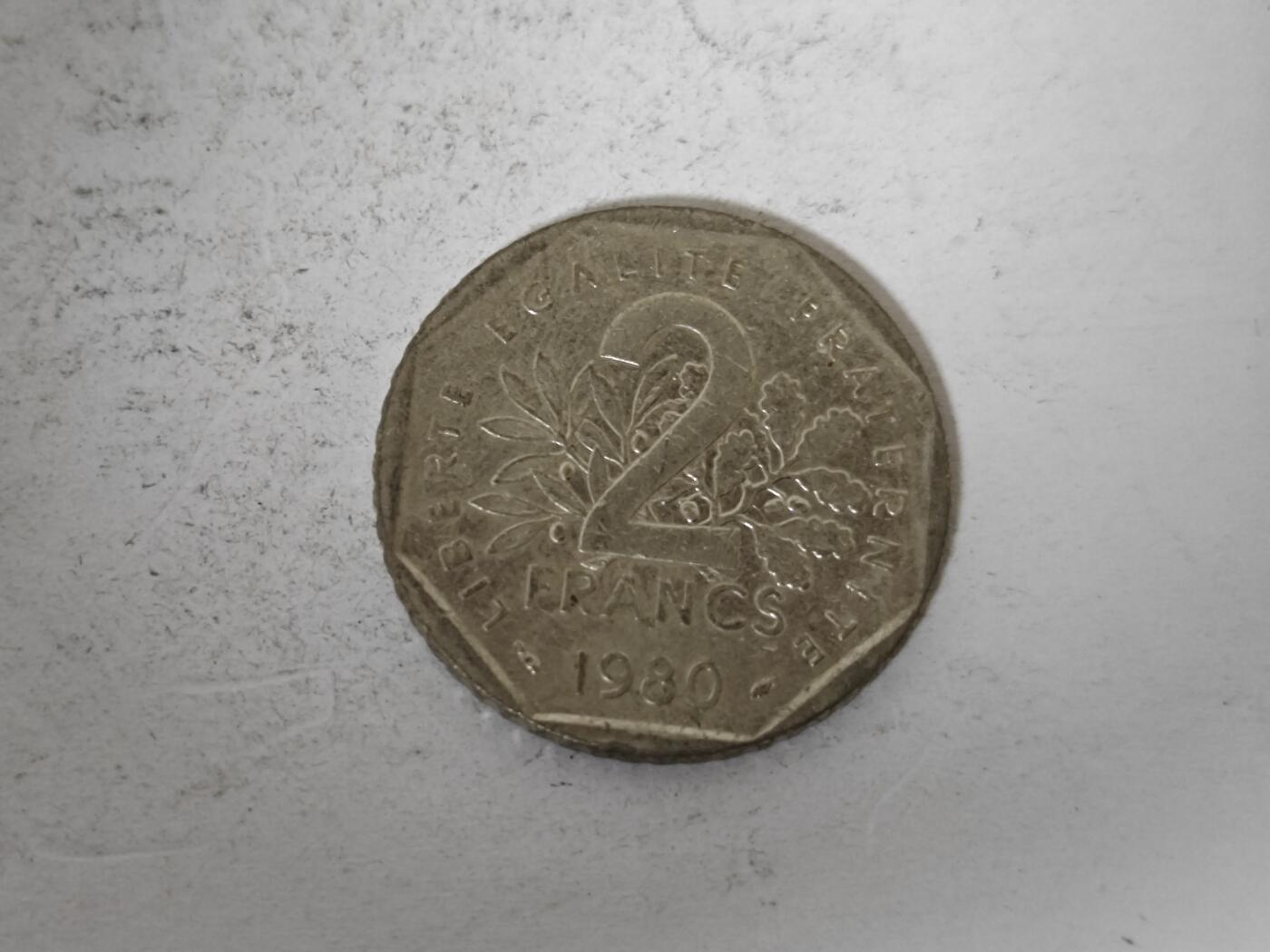 （全店满五十包邮）第14期 小精品、少见散币专场（有佣金） 法国两法郎