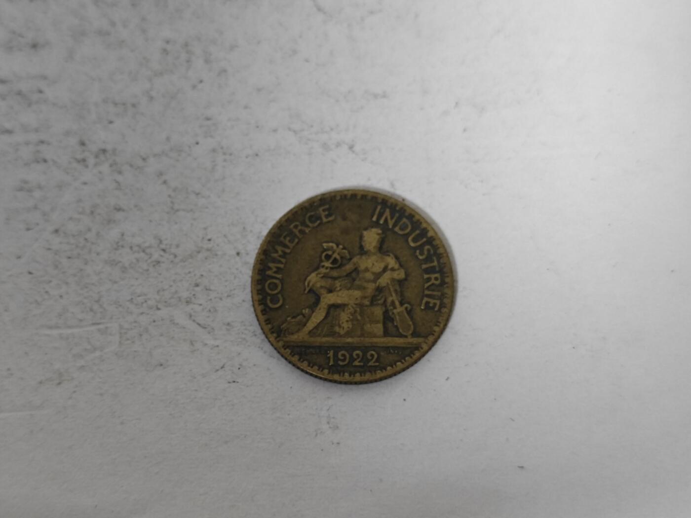 （全店满五十包邮）第14期 小精品、少见散币专场（有佣金） 法国商务部贸易法郎50生丁